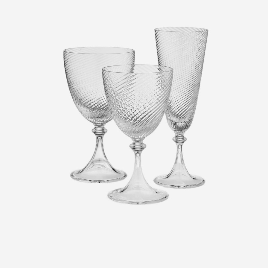 The Tabletop Edit Nason Moretti | Torse White Wine Glass