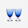 Dining Baccarat | Vega Glass Blue-Set Of 2