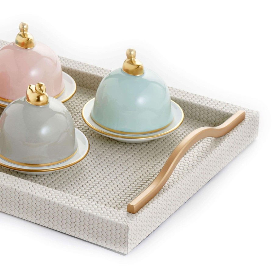 Dining Legle | Sous Le Soleil Amethyst Butter Dish