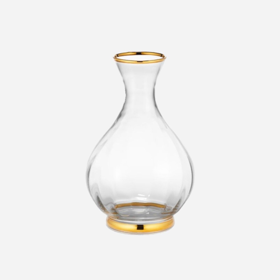 Glassware & Barware Aerin | Sophia Gold Rimmed Carafe