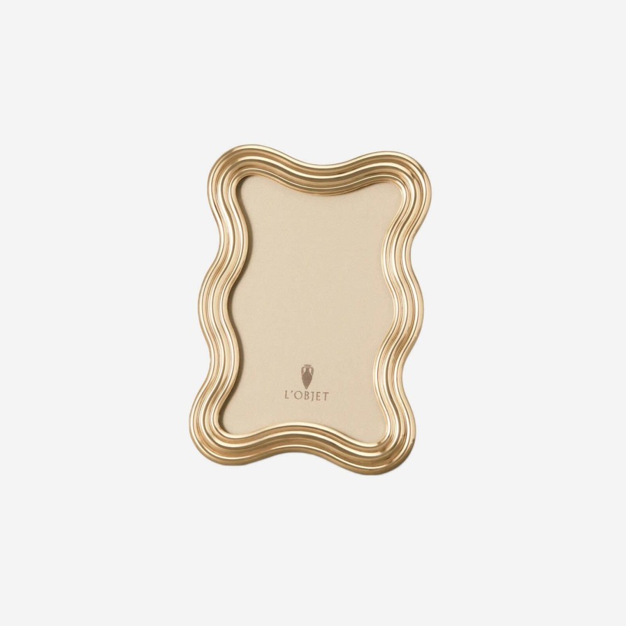 Dining L'Objet | Ripple Gold Frame-Small