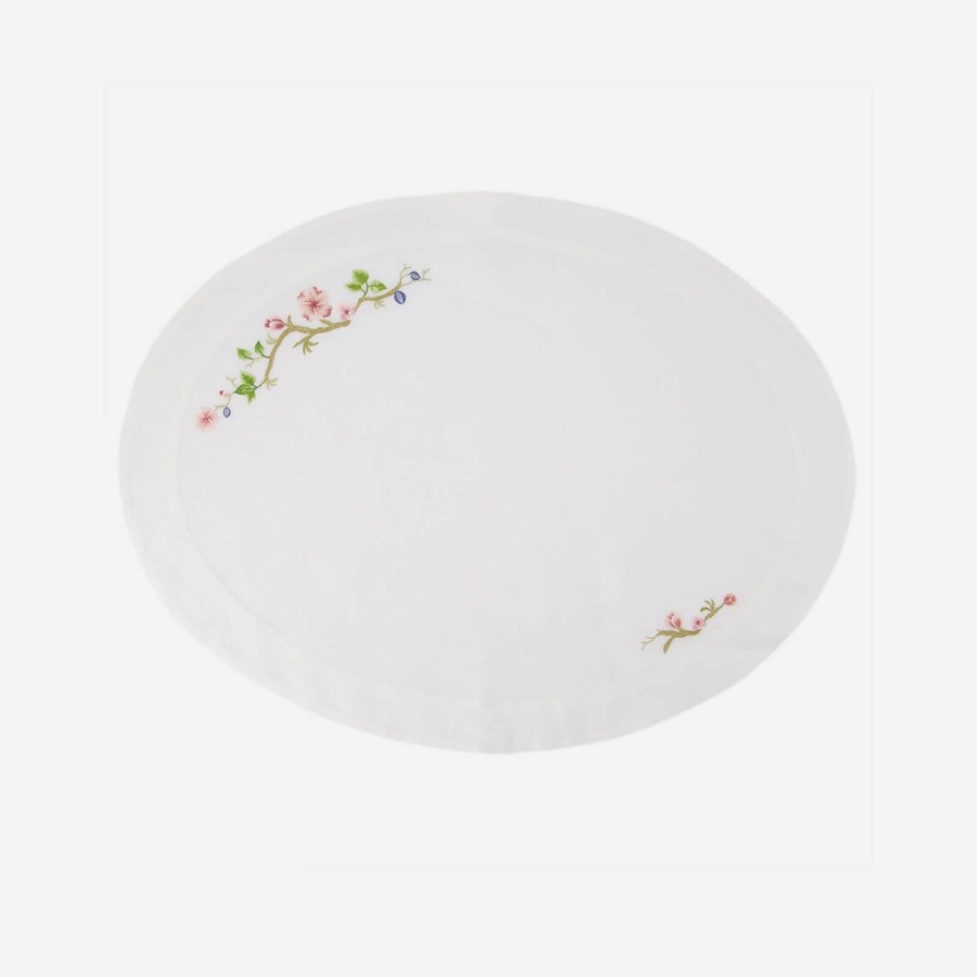 Dining Atelier Bonadea | Rose Trellis Oval Placemat