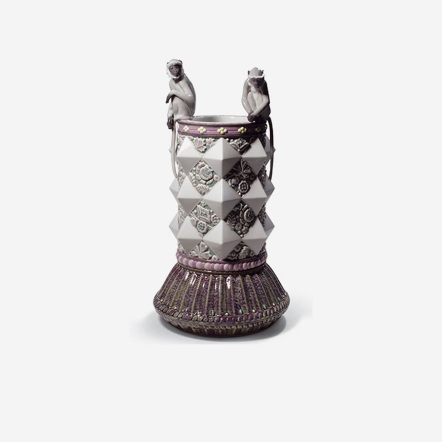 Home Accessories Lladró | Monkey Tall Vase