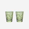 The Tabletop Edit Artel | Fern Medium Tumbler Green-Set Of 2