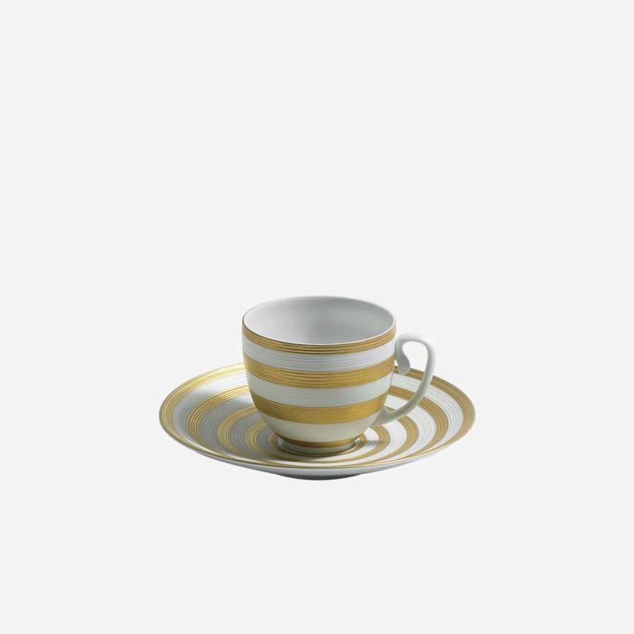 Dining J.L Coquet | Hemisphere Gold Stripe Espresso Cup