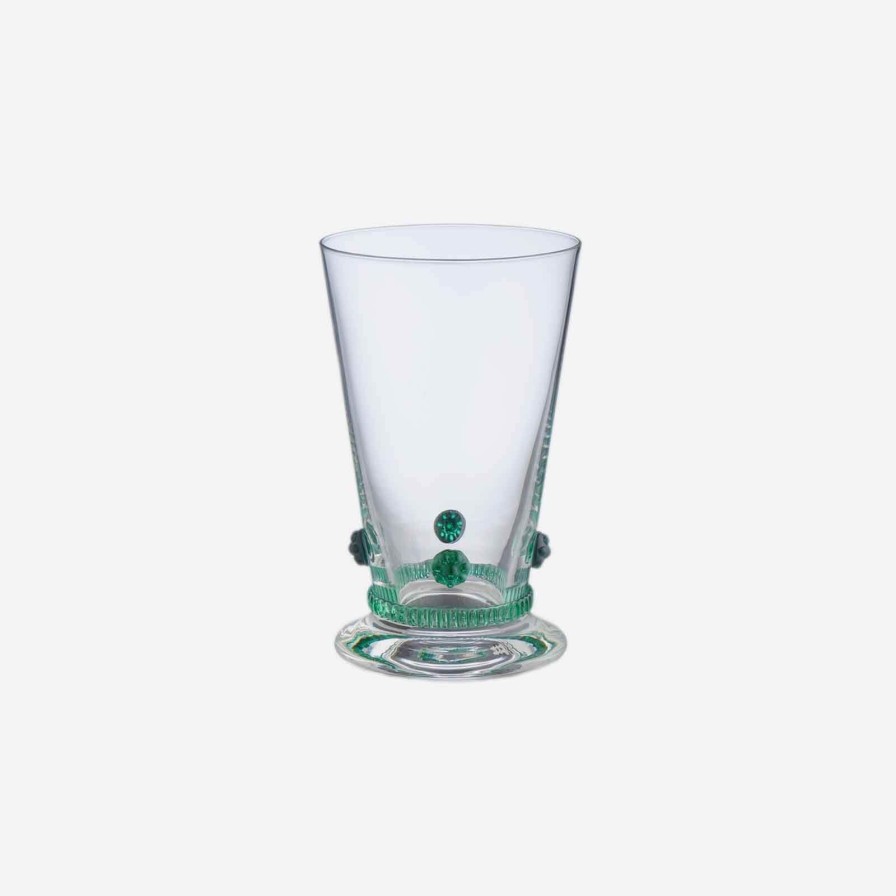 Glassware & Barware Theresienthal | Forest Green Rosettes High Tumbler