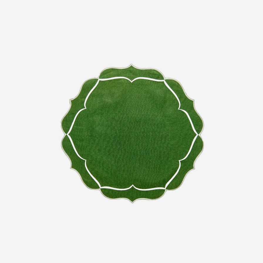 Dining Los Encajeros | Alhambra Placemat Green-Set Of 4