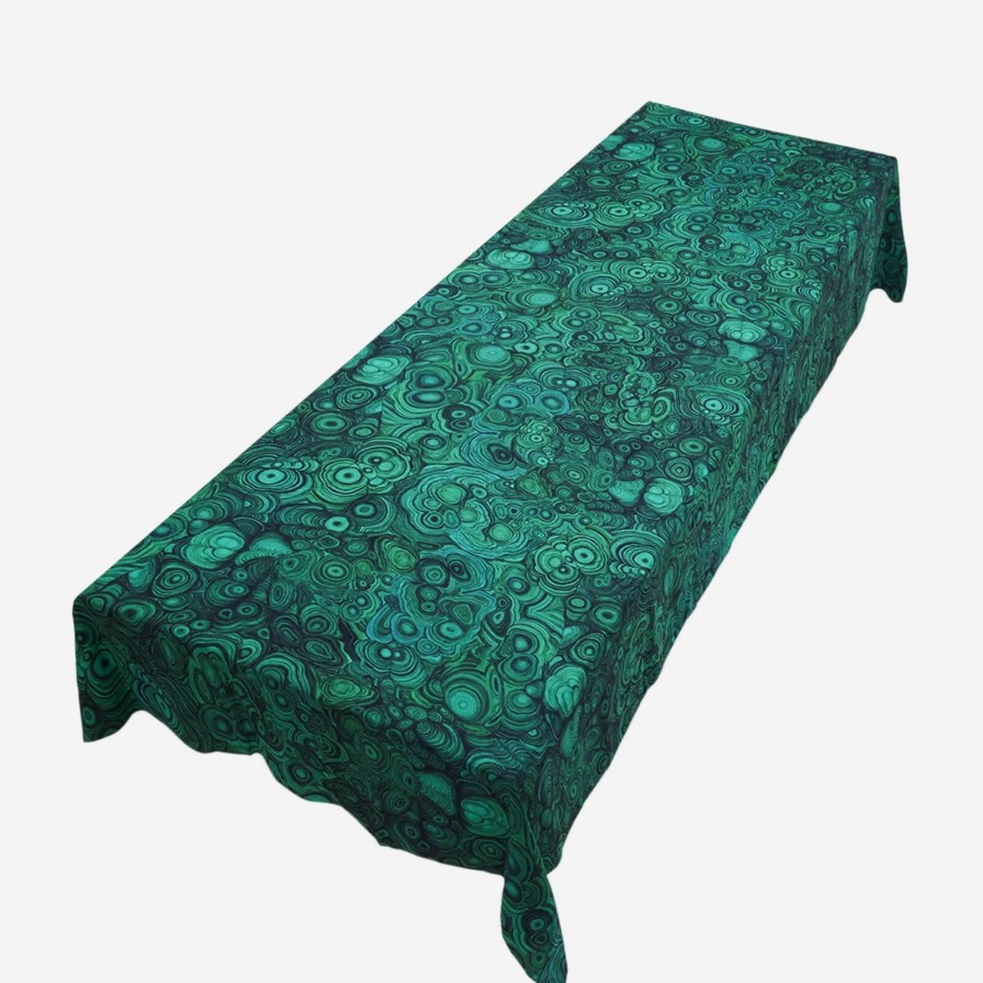 Dining Summerill & Bishop | Malachite Tablecloth