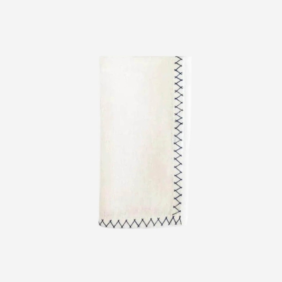 Dining Malaika | Zig Zag Napkin-Blue