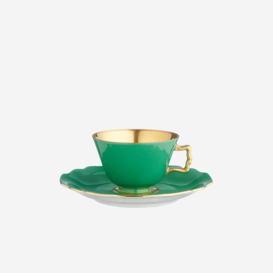 Dining Augarten Wien 1718 | Belvedere Emerald Espresso Cup & Saucer