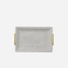 Dining Aerin | Shagreen Vanity Tray Dove