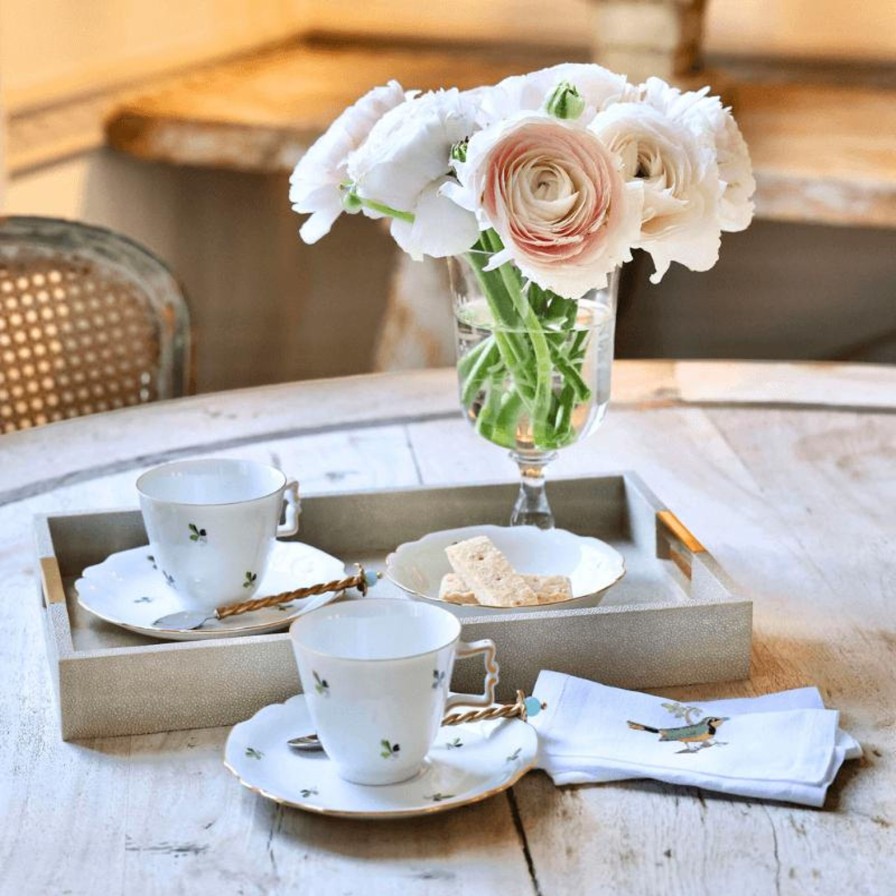 Dining Augarten Wien 1718 | Grape Leaves Teacup & Saucer