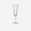 Dining St Louis | Apollo Champagne Flute Gold Rim