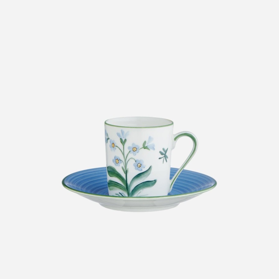 Dining Marie Daâge | Botanique Primrose Espresso Cup & Saucer