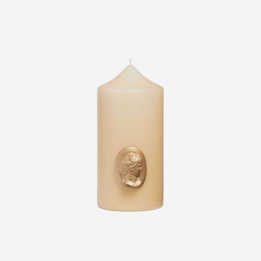 Dining Cire Trudon | Cameo Pillar Candle Stone