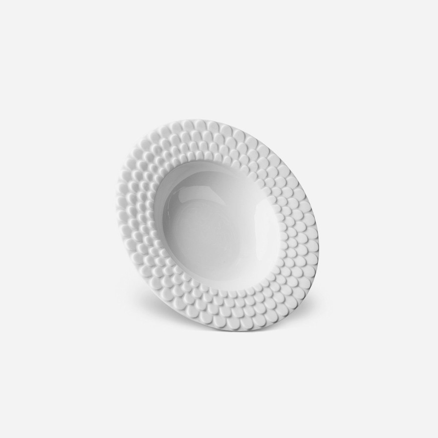 Dining L'Objet | Aegean White Soup Plate