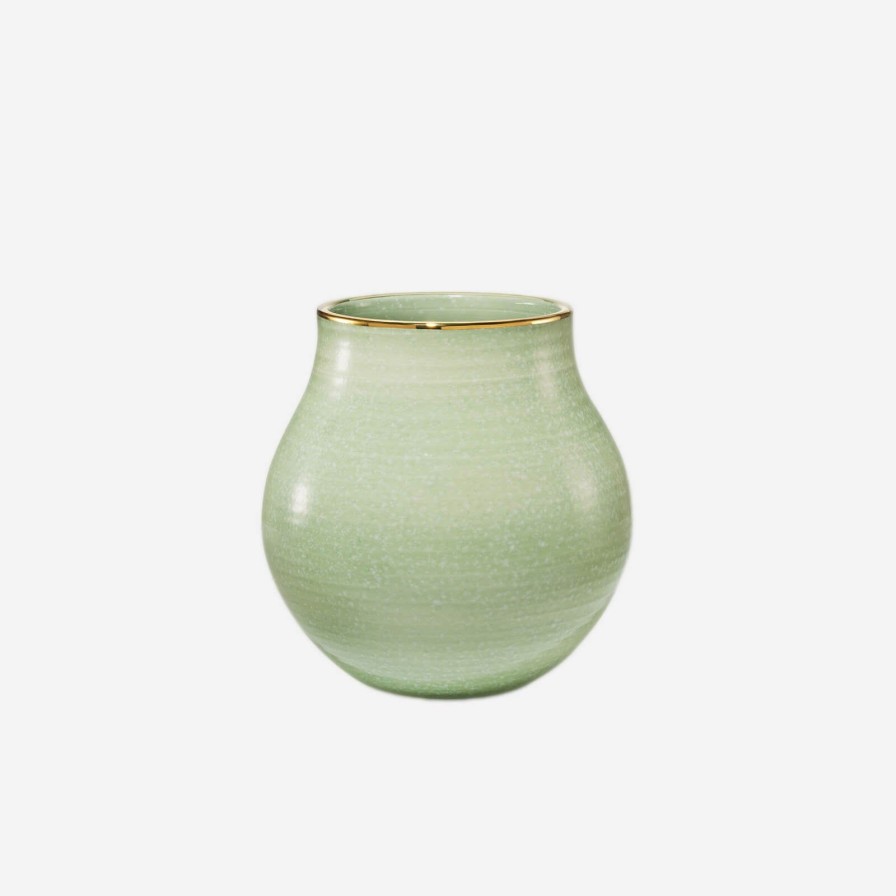 The Tabletop Edit Aerin | Romina Large Vase-Sage