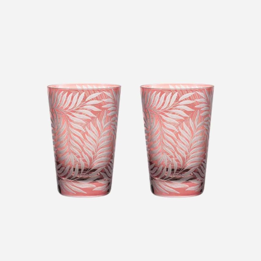 Glassware & Barware Artel | Fern Large Tumbler Rose-Set Of 2