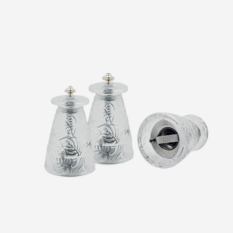 The Tabletop Edit Lalique | Feuilles Salt & Pepper Grinders