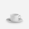 Dining L'Objet | Perlee White Tea Cup & Saucer