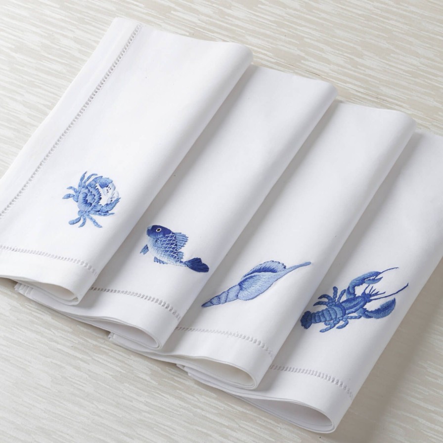 Dining Sibona | Blue Crab Dinner Napkin