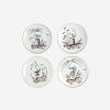 Dining Marie Daâge | Divertimente Set Of Four Dessert Plates