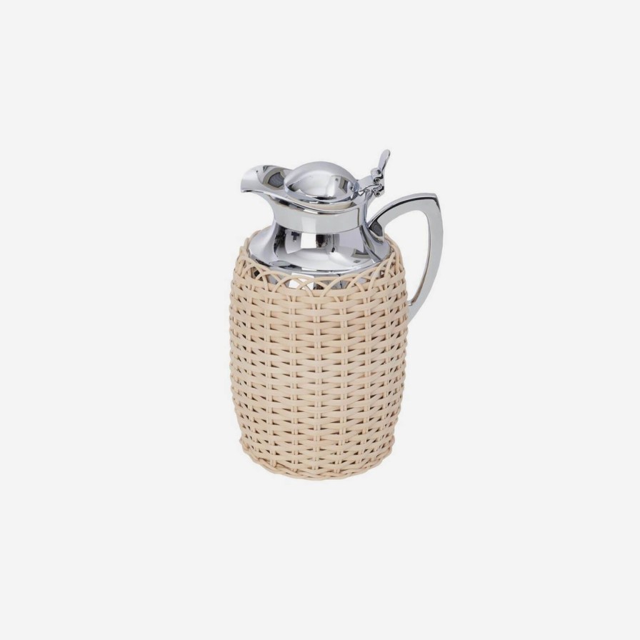 Glassware & Barware Pigment France | Villandry Natural Rattan Carafe-1 L