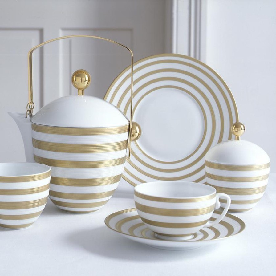 Dining J.L Coquet | Hemisphere Gold Tea & Coffee Pot