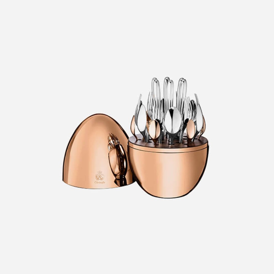 Dining Christofle | Mood 24-Piece Rose Gold Cutlery Set