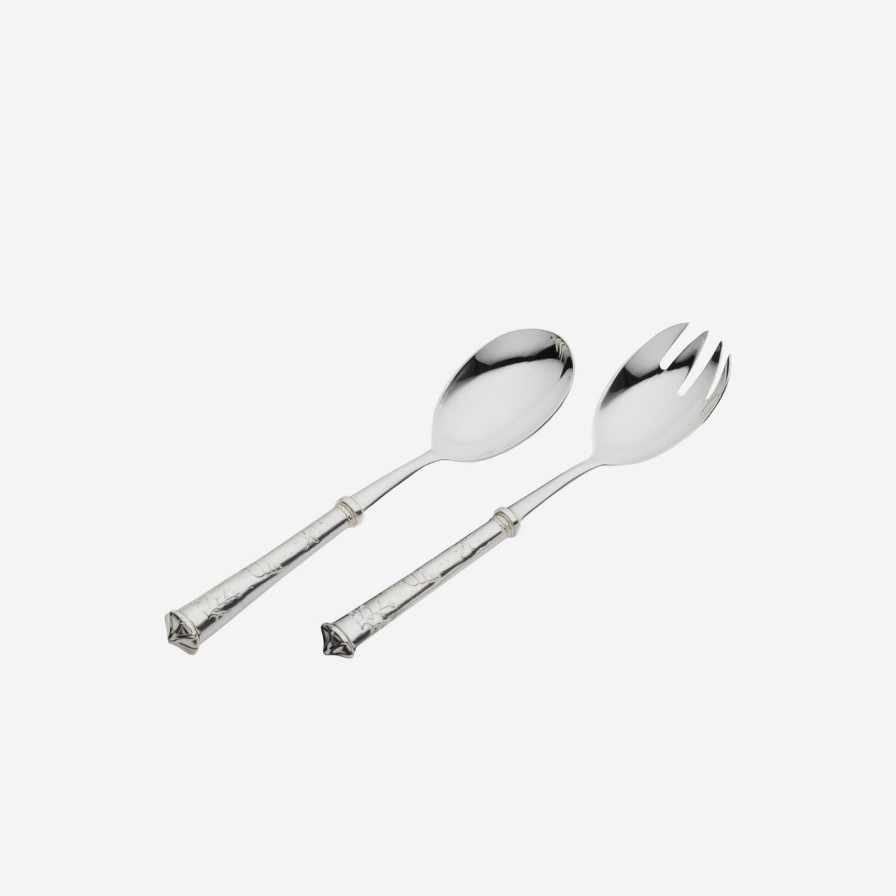 Dining Alain Saint-Joanis | Roi Corail 2-Piece Silver Plated Serving Set