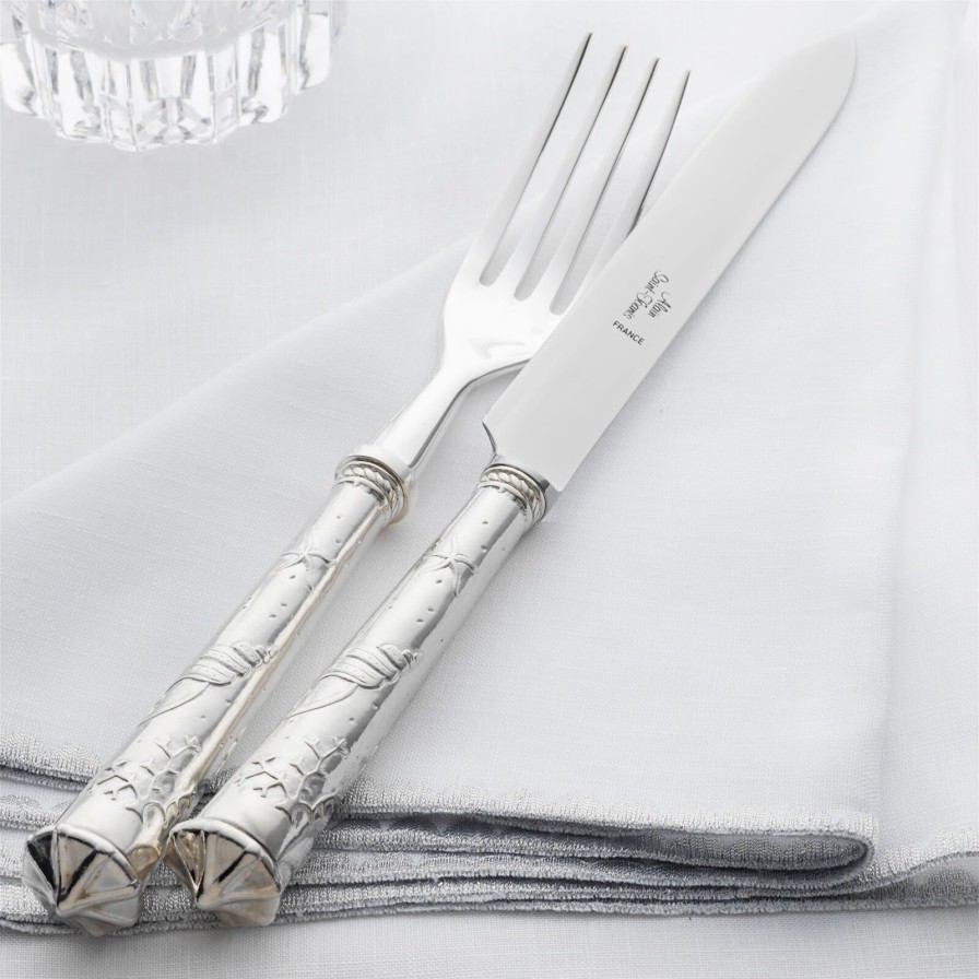 Dining Alain Saint-Joanis | Roi Corail 2-Piece Silver Plated Serving Set