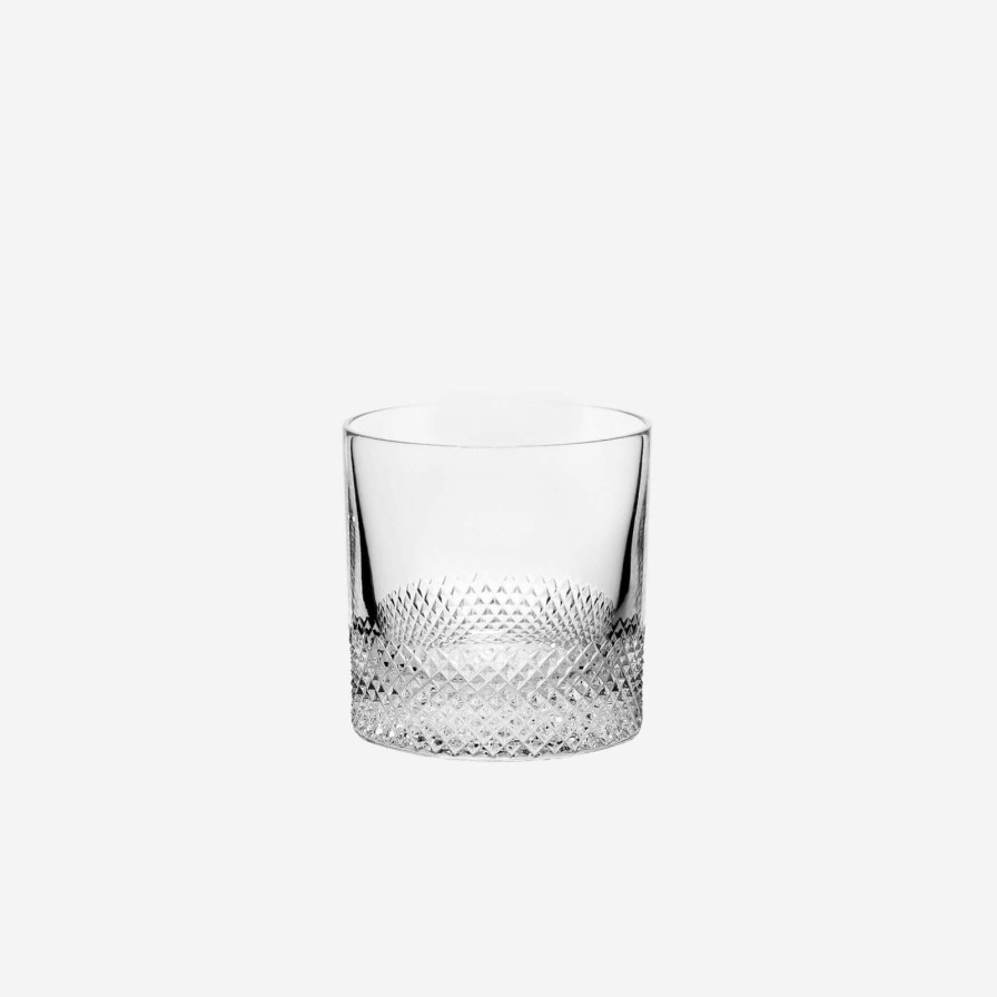 Glassware & Barware Richard Brendon | Diamond Double Old Fashioned Tumbler