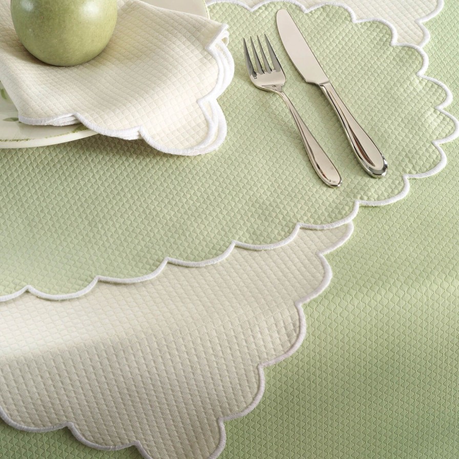 Dining Matouk | Set Of Four Savannah Gardens Green Placemats