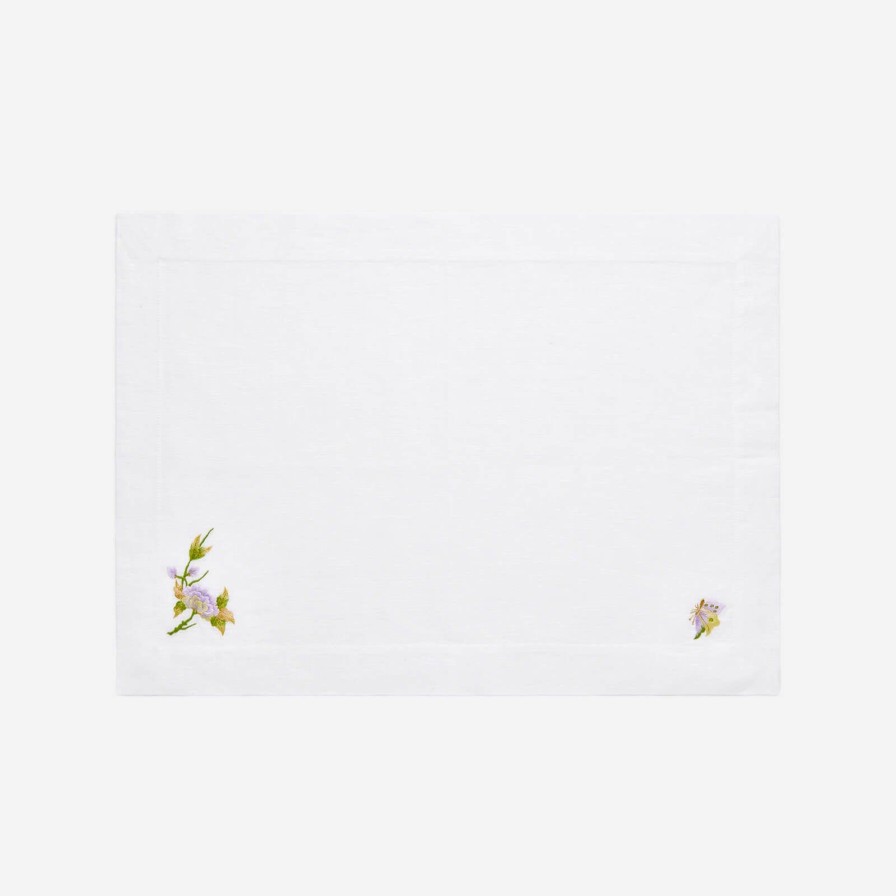 Dining Atelier Bonadea | Lilac Flower & Butterfly Placemat