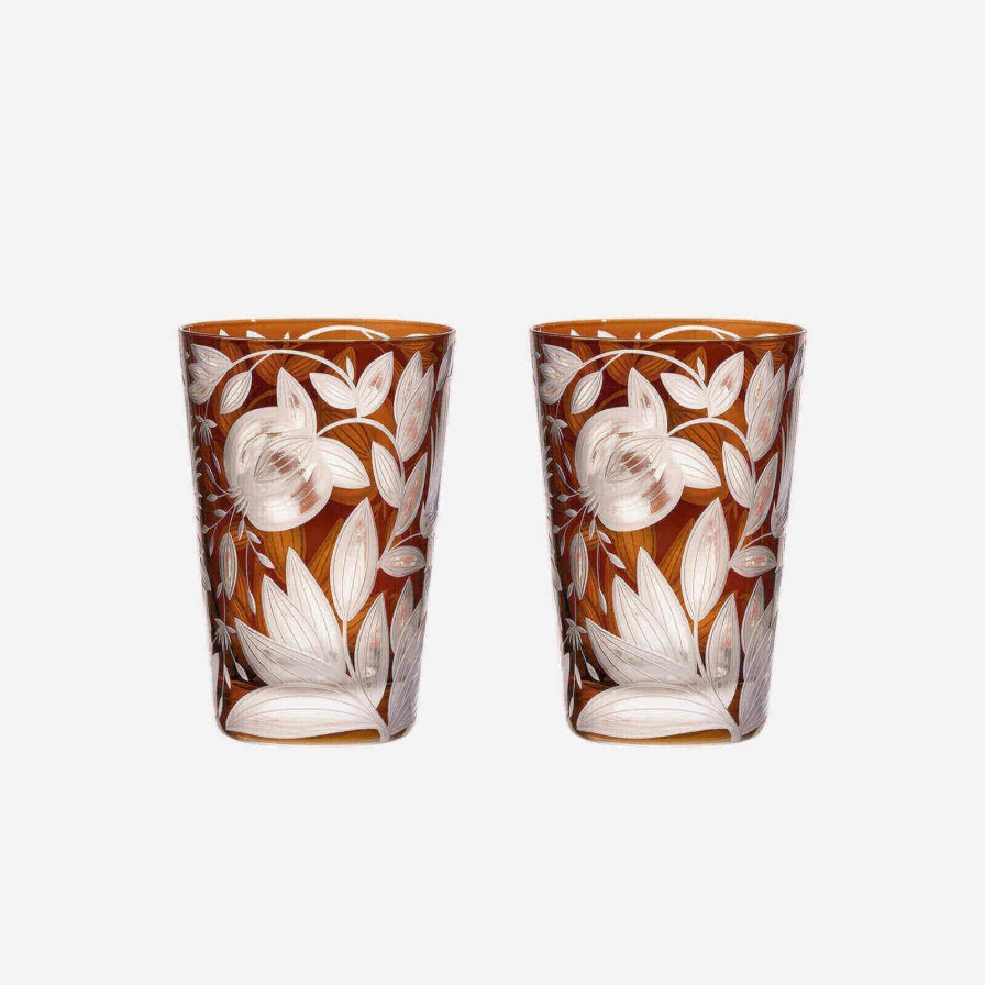 Dining Artel | Verdure Large Tumbler Walnut-Set Of 2