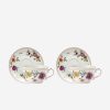 The Tabletop Edit Ginori 1735 | Granduca Coreana Teacups-Set Of 2