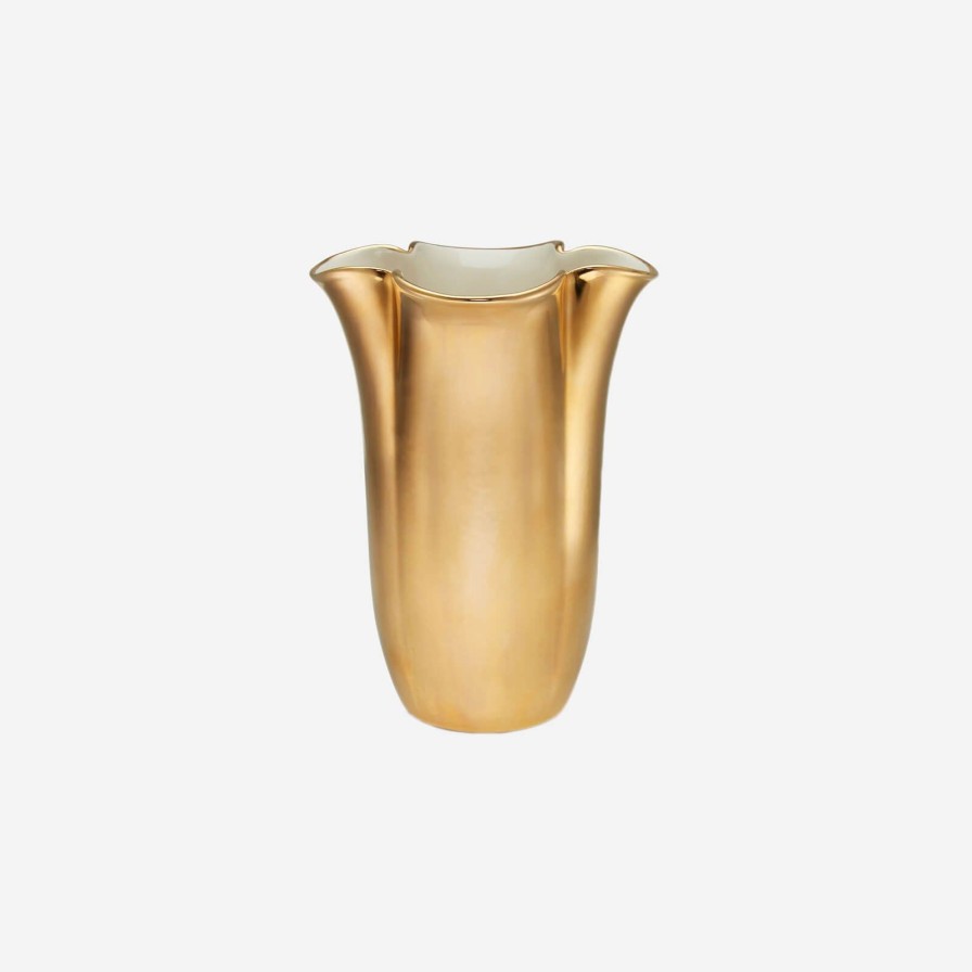 Dining Aerin | Gilded Clover Tall Vase