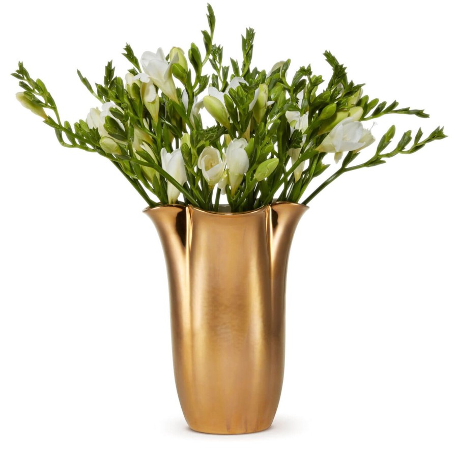 Dining Aerin | Gilded Clover Tall Vase