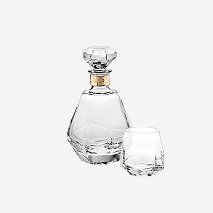 Glassware & Barware Atlantis Crystal | Gemstone Whisky Decanter