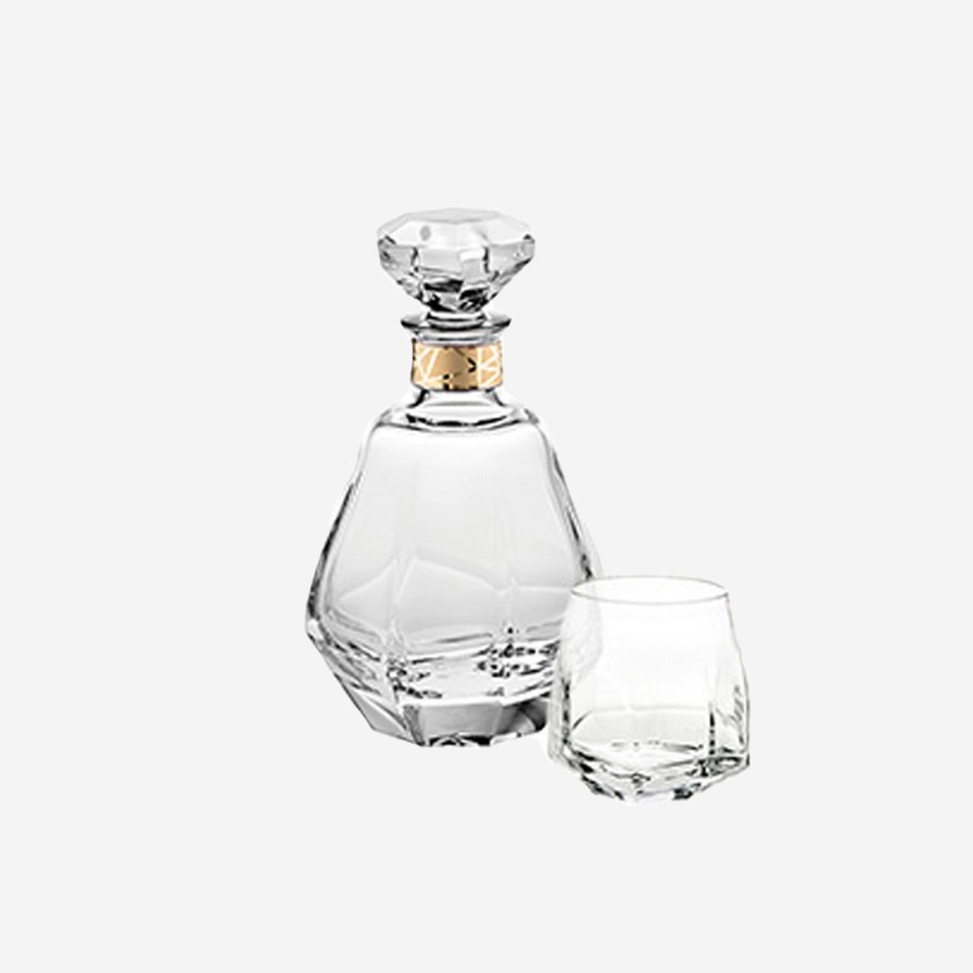 Dining Atlantis Crystal | Gemstone Whisky Decanter