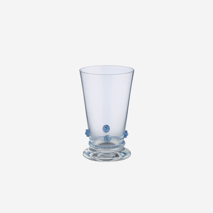 Glassware & Barware Theresienthal | Soft Blue Rosettes High Tumbler