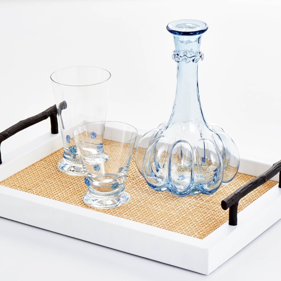 Glassware & Barware Theresienthal | Soft Blue Rosettes High Tumbler