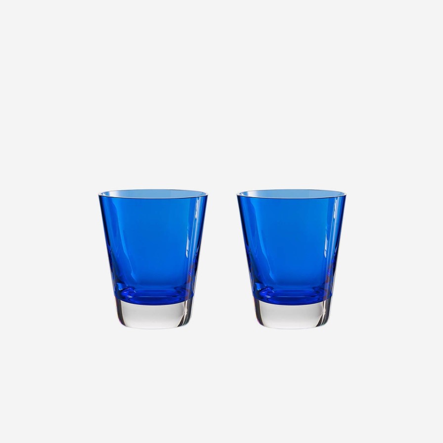 Glassware & Barware Baccarat | Mosaique Blue Tumbler-Set Of 2