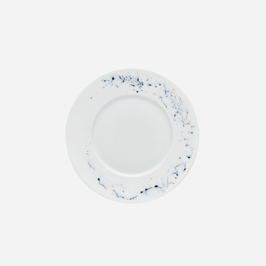 Dining Jaune de Chrome | Blue Impression Dessert Plate