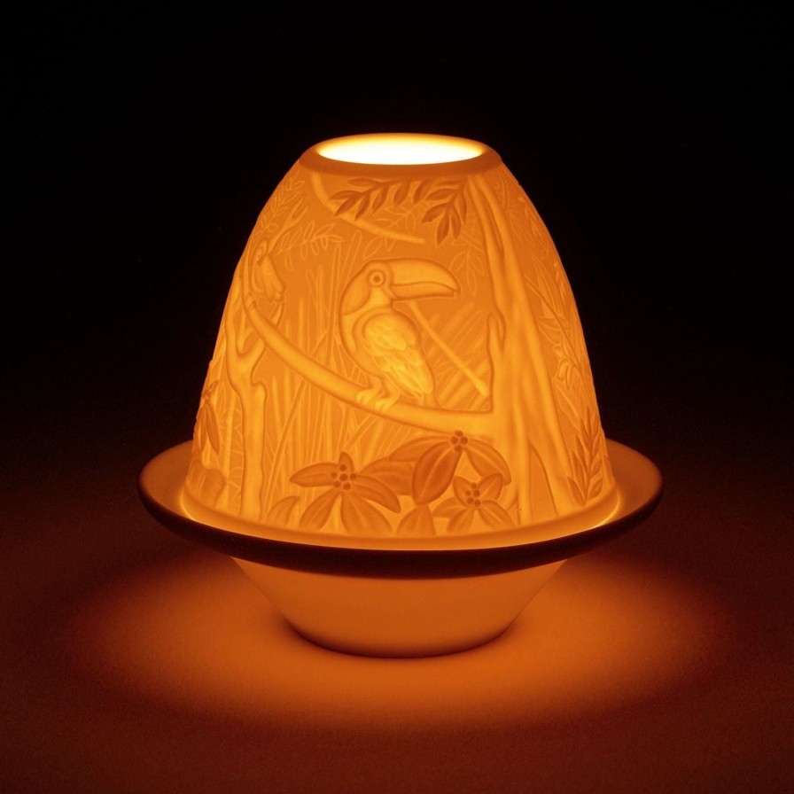 Dining Lladró | Toucans Lithophane Votivelight