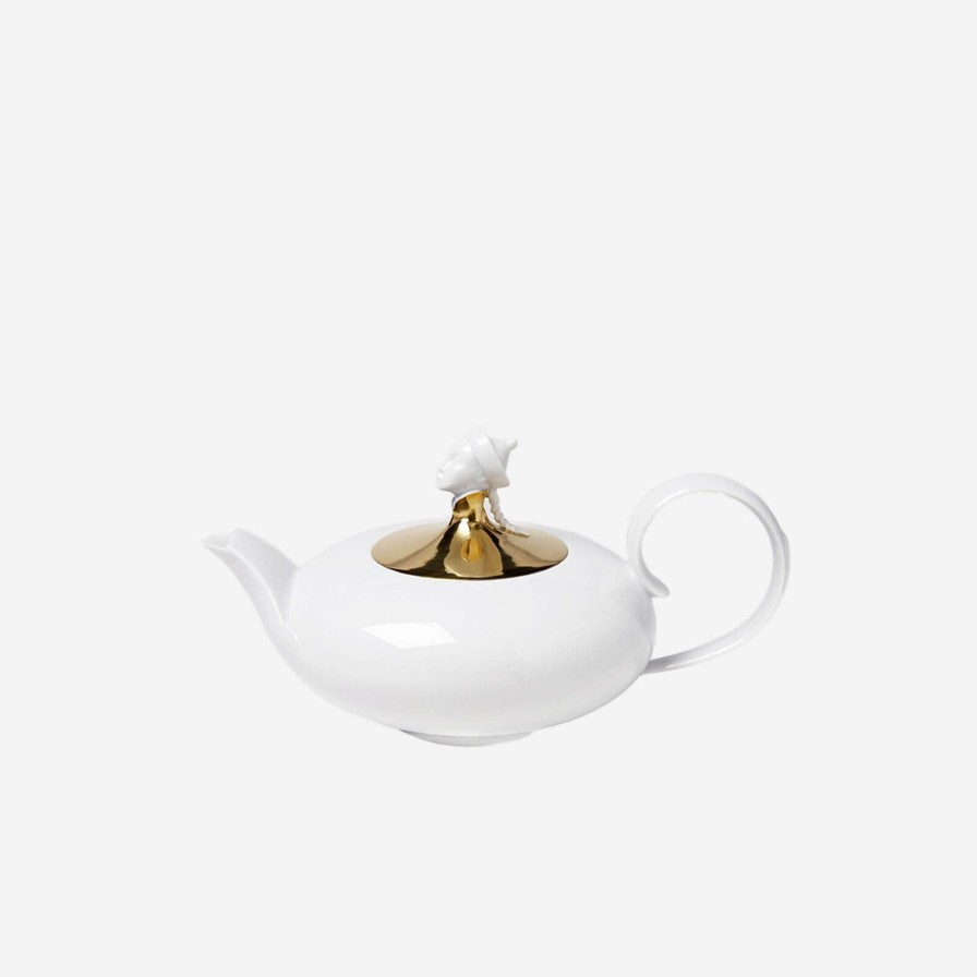 The Tabletop Edit Augarten Wien 1718 | Ena Orient Aurelia Gold Teapot