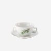 Dining Augarten Wien 1718 | Pine Branches Consomme Cup & Saucer