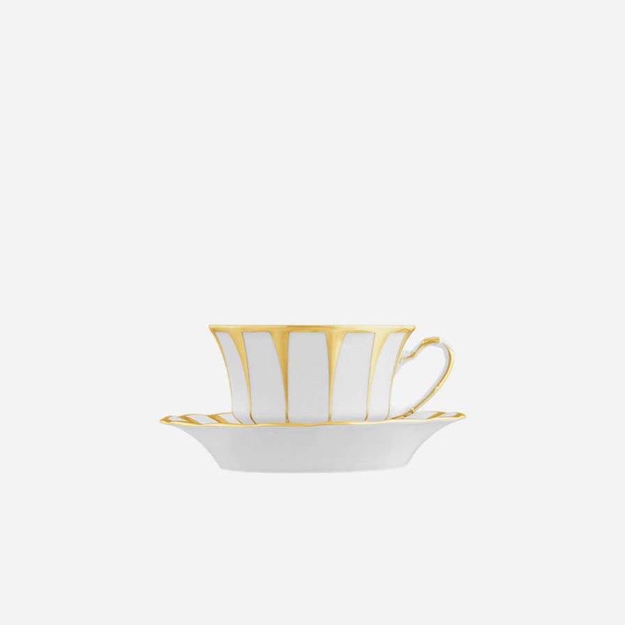 Dining FUERSTENBERG | Grecque Athena Teacup & Saucer