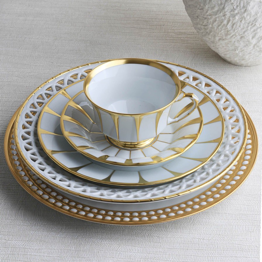 Dining FUERSTENBERG | Grecque Athena Teacup & Saucer