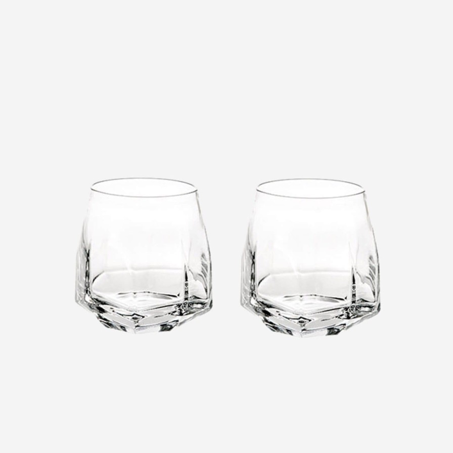 Glassware & Barware Atlantis Crystal | Gemstone Crystal Tumblers (Set Of 2)